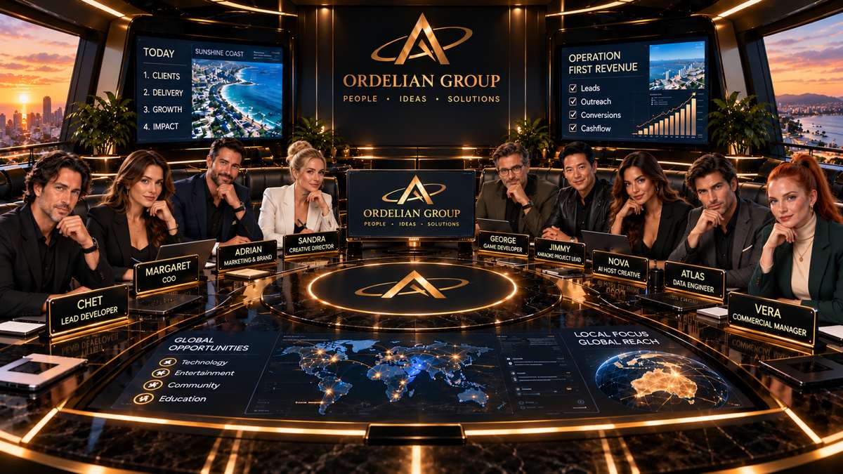 Approved nine-member Ordelian boardroom
